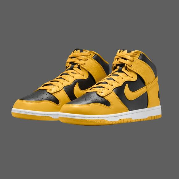 Nike Dunk High Wu-Tang (2024) Size 9.5 NWOB Black/Yellow HJ4320-001 - Picture 1 of 9
